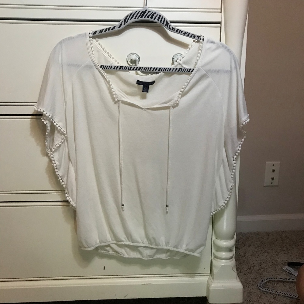 Short Sleeve Tight Bottom Shirt